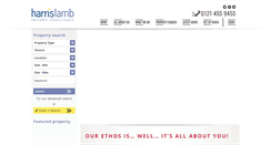 Desktop Screenshot of harrislamb.com